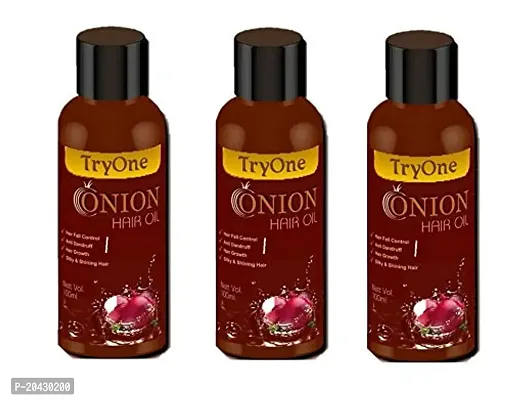 Onion Hair Oil For All Hair Types (100 ml) (Pack of 3)