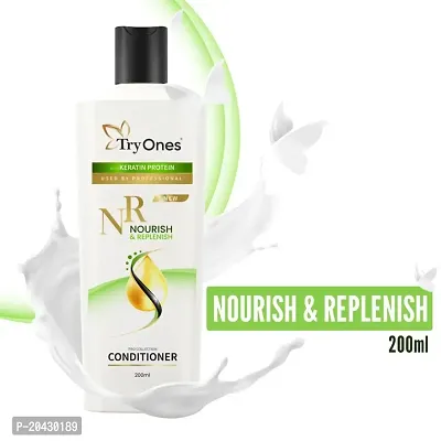 NourishandReplenish Conditioner 200ml, With Keratin Protein for Men and Women-thumb3