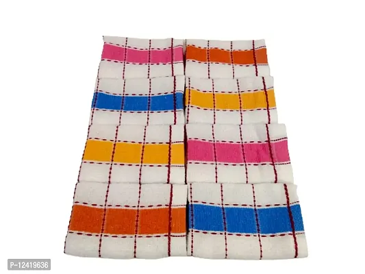 KALPANA Combo 1841 Handkerchief Multicolor Towel Hand Face Fur Towel Handkerchiefs Bathroom Towel Men OR Women Accessories Handkerchiefs (PACK OF 8)