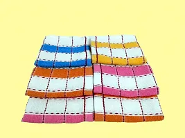 KALPANA Combo 1715 Handkerchief Multicolor Towel Hand Face Fur Towel Handkerchiefs Bathroom Towel Men OR Women Accessories Handkerchiefs (PACK OF 6)-thumb1