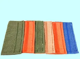 KALPANA COMBO 2616 Handkerchief MULTICOLOR Towel Hand Face FUR Towel Handkerchiefs Bathroom Towel Men OR Women Accessories Handkerchiefs (PACK OF 12)-thumb2