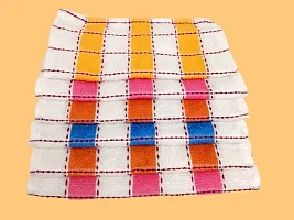 KALPANA Combo 1715 Handkerchief Multicolor Towel Hand Face Fur Towel Handkerchiefs Bathroom Towel Men OR Women Accessories Handkerchiefs (PACK OF 6)-thumb2