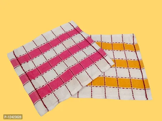 KALPANA Combo 1715 Handkerchief Multicolor Towel Hand Face Fur Towel Handkerchiefs Bathroom Towel Men OR Women Accessories Handkerchiefs (PACK OF 6)-thumb4