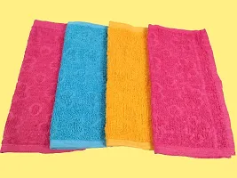 KALPANA COMBO 5238 Handkerchief MULTICOLOR Towel Hand Face FUR Towel Handkerchiefs Bathroom Towel Men OR Women Accessories Handkerchiefs (PACK OF 8)-thumb2