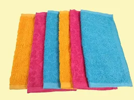 KALPANA COMBO 2616 Handkerchief MULTICOLOR Towel Hand Face FUR Towel Handkerchiefs Bathroom Towel Men OR Women Accessories Handkerchiefs (PACK OF 12)-thumb3