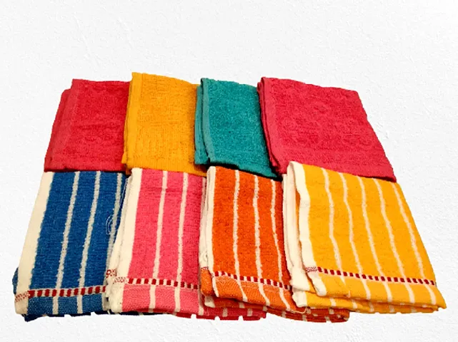 Gargi Women or Girls Rumal Handkerchief Pocket Squares.(Pack of 8).