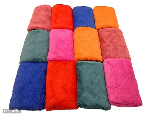 Gargi Women or Girls Multicolor Rumal Handkerchief Pocket Squares.(Pack of 12).-thumb0