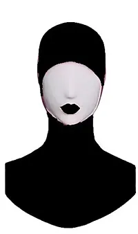 Nazneen Stretchable Under Hijab Ninja cap (Black)-thumb3