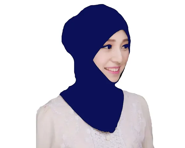 Nazneen Stretchable Under Hijab Ninja cap (Navy Blue)