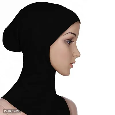 Nazneen Stretchable Under Hijab Ninja cap Combo pack of 4 peice-thumb2