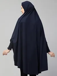 Nazneen stretchable Jersey smoking at  sleeve  Jilbab cum prayer khimar  Hijab-thumb1