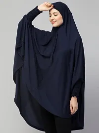 Nazneen stretchable Jersey smoking at  sleeve  Jilbab cum prayer khimar  Hijab-thumb2