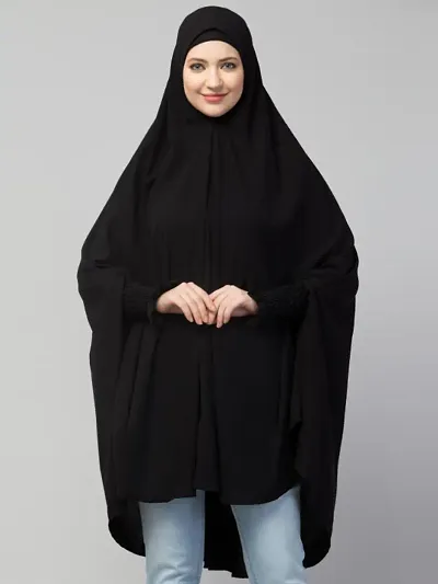 Stylish Polyester Self Pattern Hijab for Women