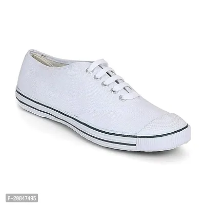 Tennis School Shoe Formal Shoe White Color-thumb0