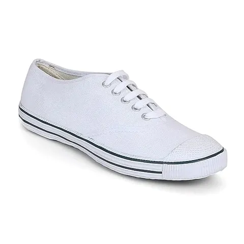 Tennis School Shoe Formal Shoe White Color