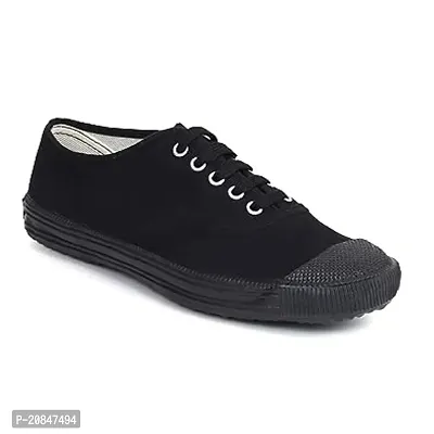 Tennis School Shoe Formal Shoe BLACK Color-thumb0
