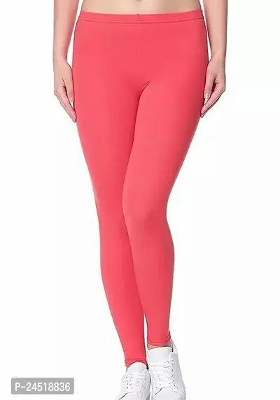 Fabulous Cambric Cotton Solid Ankle Length Leggings For Women