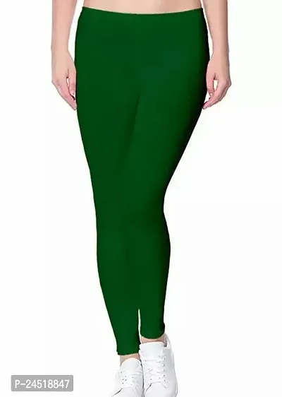 Fabulous Cambric Cotton Solid Ankle Length Leggings For Women