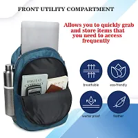 25 L Casual Waterproof Laptop Bag/Backpack for Men Women Boys Girls/Office School College Teens  Students-thumb1