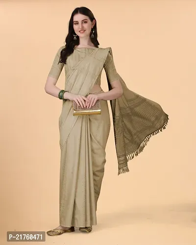 Fancy Cotton Saree with Blouse Piece for Women