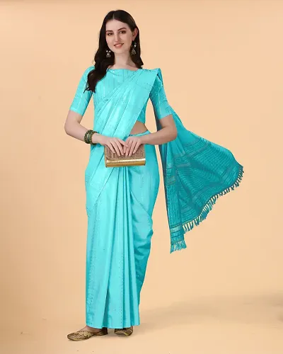 Fancy Saree with Blouse Piece for Women