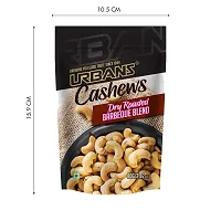 URBANS Jalapeno Coriander + Green Chilly + Barbeque Blend Pack of 3Pcs Flavor Cashew Nuts (80g Each)-thumb1