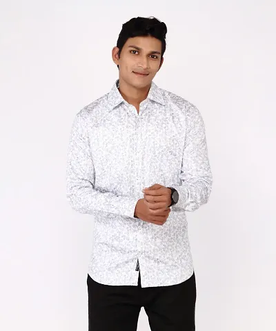 Reliable Blend Long Sleeves Casual Shirt For Men