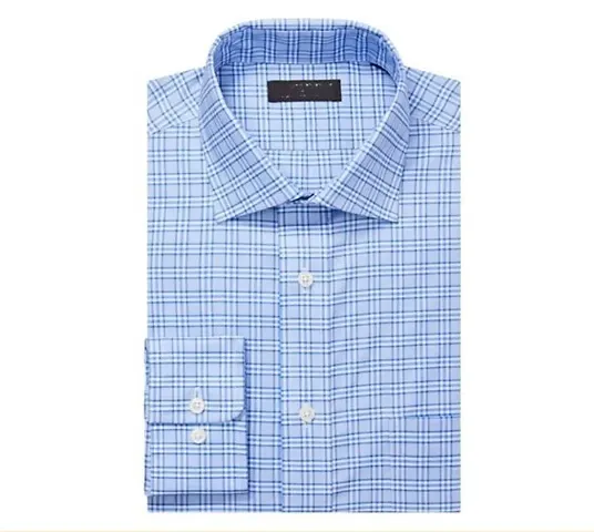 Reliable Blend Solid Long Sleeves Casual Shirt For Men