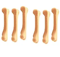 Nutritional Tooth Chewing Bone for Dogs - Milk - 4 Pcs-thumb1