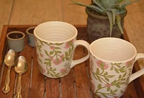 Seedlings India Microwave  Dishwasher Safe Stoneware Coffee Mug Set of 2-thumb2