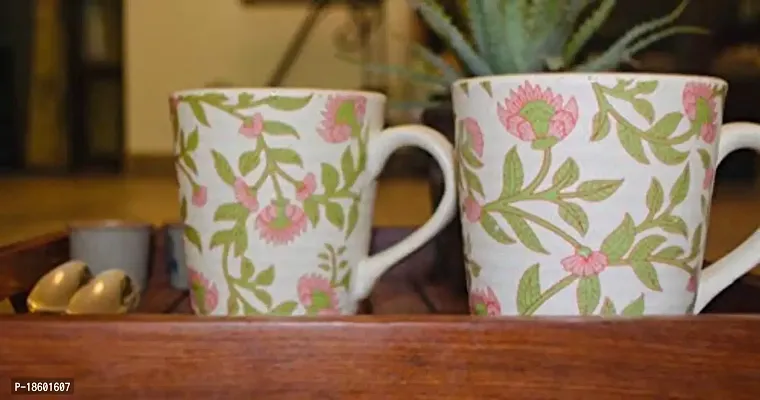 Seedlings India Microwave  Dishwasher Safe Stoneware Coffee Mug Set of 2-thumb4