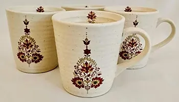 Seedlings India Microwave  Dishwasher Safe Stoneware Coffee Mug Set of 2-thumb2