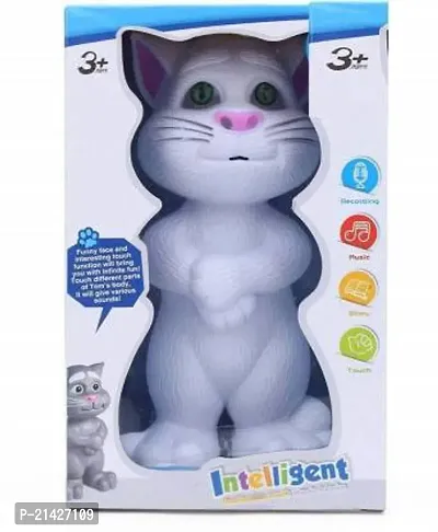 Talking Tom Cat with recording, music, story and touch functionality,Talking Cat with Stories and Songs  (Multicolor)-thumb3