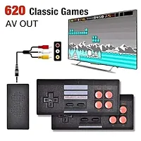 Extreme Mini Game Box Built-in 620 Games with Wireless Controllers Black color Black for all ages-thumb4