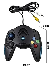 Plastic video games 98800 in 1 handheld console with tv support through av connections, plug and play device, Multi color-thumb1