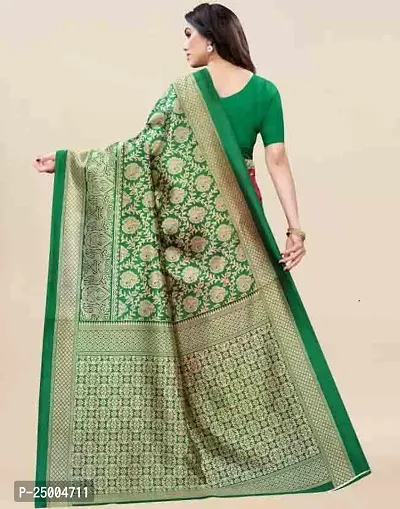 magmina BANARASI ART SILK SAREE-thumb2