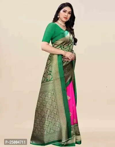 magmina BANARASI ART SILK SAREE-thumb4