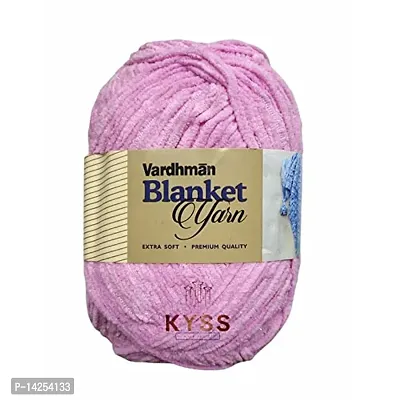 Vardhman Blanket Thick Yarn Knitting Fingering Crochet Hook -Pack Of 200 Gm (One Ball 200Gm Each) Shade No.16