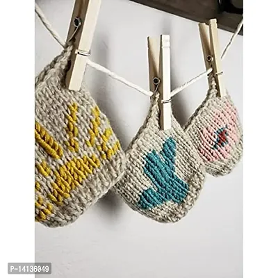 NTGS vardhman Baby Soft Wool Hand Knitting Soft Fingering Crochet Hook (150gms) mehroon.Shade no-020-thumb4