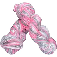Oswal Knitting Yarn Jannat Wool, Multi Pink 300 Gm Best Used With Knitting Needles, Crochet Needles Wool Yarn For Knitting. By Oswal-thumb4