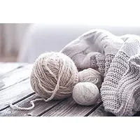 Kyss Parasmani Wool Hand Knitting Soft Fingering Crochet Hook Colour (1 Ball 100Gms Each) 200 Gram Shade No-79-thumb4