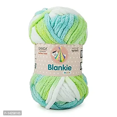 NTGS Blankie Chenille Yarn Supersoft Knitting Wool Ball, 200g