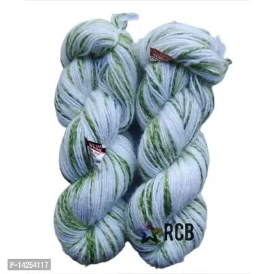 Oswal Arman Wool Hand Knitting Yarn Soft Fancy Wool 200 Gm Best Used With Knitting Needles, Soft Fancy Wool Crochet Dyed Shade No-10-thumb0