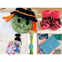 Artonezt Pony Anodized Aluminum Crochet Hooks Knitting Needles for Sewing Craft Yarn Sweater Woolen Cloth (Size No. 3.25mm)- Set of 1-thumb3