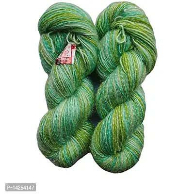 Oswal Arman Wool Hand Knitting Yarn Soft Fancy Wool 200 Gm Best Used With Knitting Needles, Soft Fancy Wool Crochet Dyed Shade No-22-thumb0