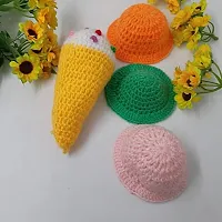 Vardhman Bluebell 200 Gm (1 Ball, 100 Gm Each) Wool Ball Hand Knitting Wool Art Craft Soft Fingering Crochet Hook Yarn, Needle Acrylic Thread Dyed Shade No-80-thumb1