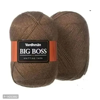 Buy Vardhman Bigboss Wool Soft Fingering Hand Knitting Dyed Wool Crochet Hook Yarn 1 Ball 200 Gram 200 G Shade No.2 Online In India At Discounted Prices