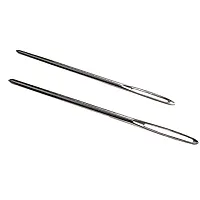 PONY Knitting Pins(25cm)- Set of 4(Size:9G to12G) And Knitting Needle for Neck No.12(23cm) Pair of 4 And Large Eye Loops Wool Needles-Set of 3 And Stainless Steel Needles-Set of 2-thumb4