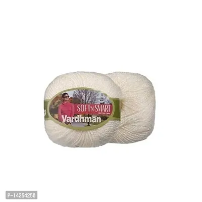 Vardhman Soft N Smart Wool (250 Gm) (50 Gram Each) Ball Hand Knitting Art Craft Soft Fingering Crochet Hook Yarn, Needle Acrylic Thread Dyed Shade No-30-thumb0