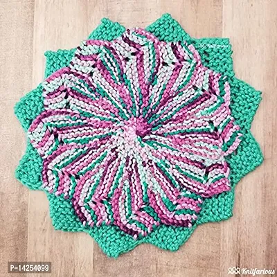 Ntgs Bluebell Pink 400 Gm (1 Ball, 100 Gm Each) Wool Ball Hand Knitting Wool Art Craft Soft Fingering Crochet Hook Yarn, Needle Acrylic Knitting Yarn Thread Dyed Shade No-5-thumb5